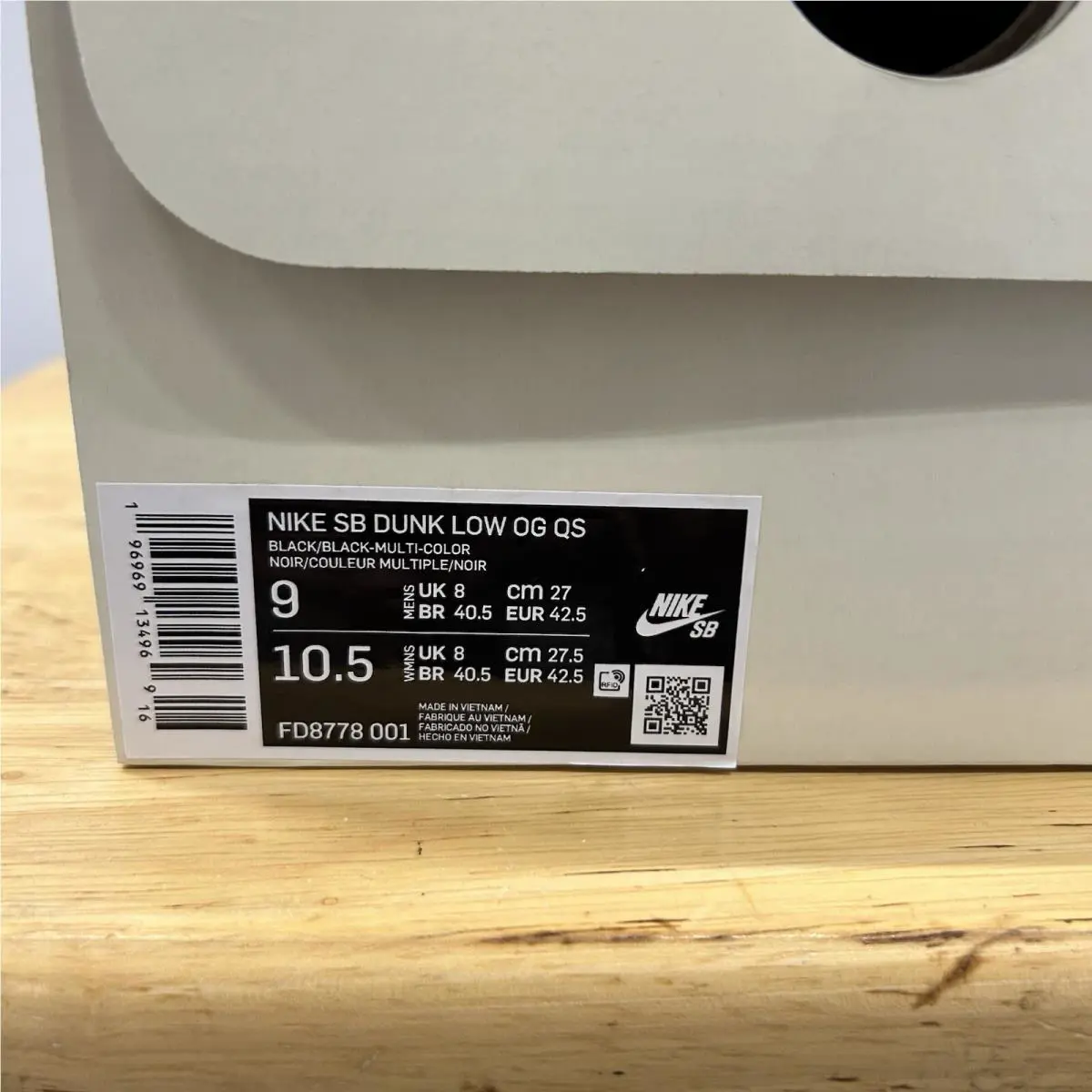 Nike shoes - Nike SB Dunk - Dunk - FD8778-001 - Black 6