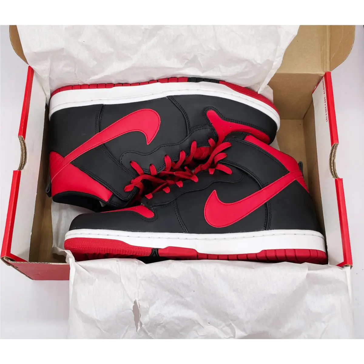 Nike shoes - Dunk CMFT - Dunk CMFT - 705434-600 - Red Black 8
