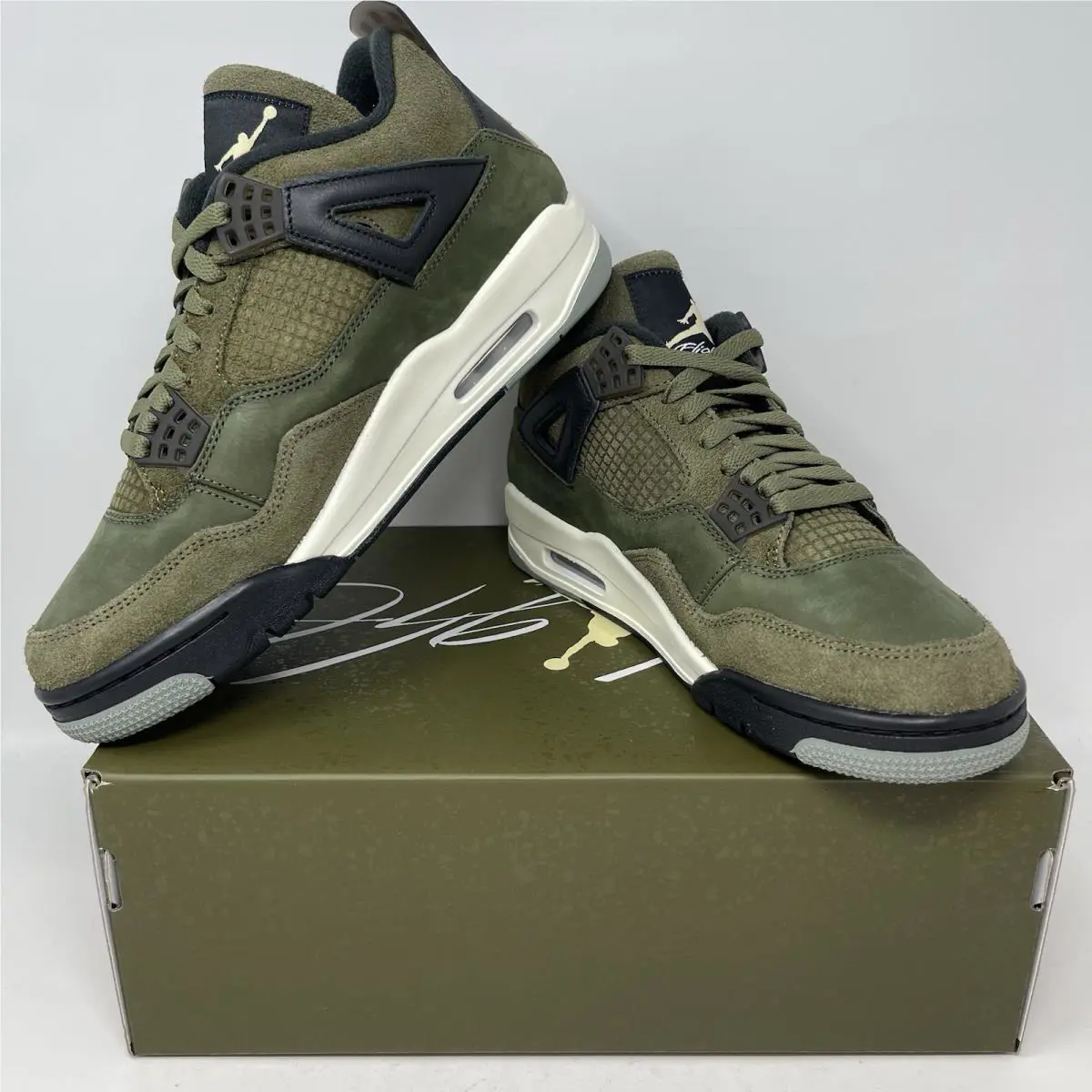 Nike shoes - Air Jordan 4 - Air - FB9927-200 - Green (UPC: 0196969273507) 0