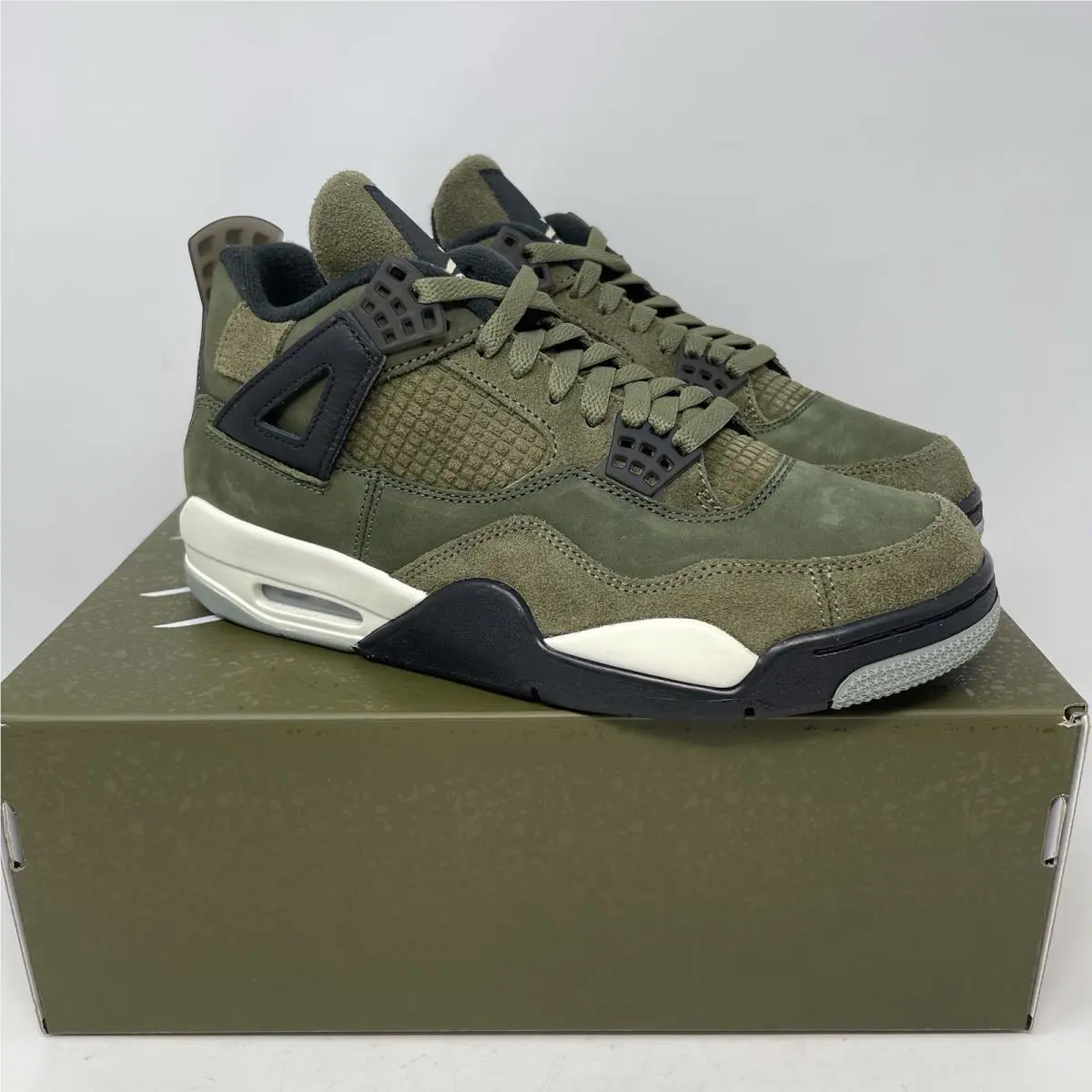 Nike shoes - Air Jordan 4 - Air - FB9927-200 - Green (UPC: 0196969273507) 1