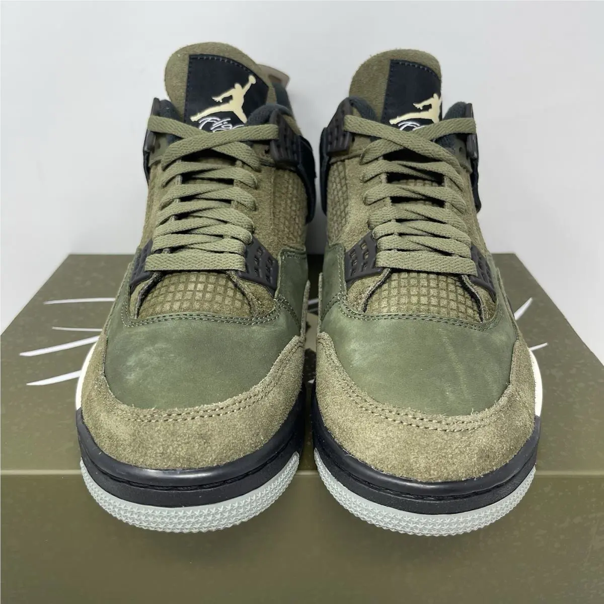 Nike shoes - Air Jordan 4 - Air - FB9927-200 - Green (UPC: 0196969273507) 2