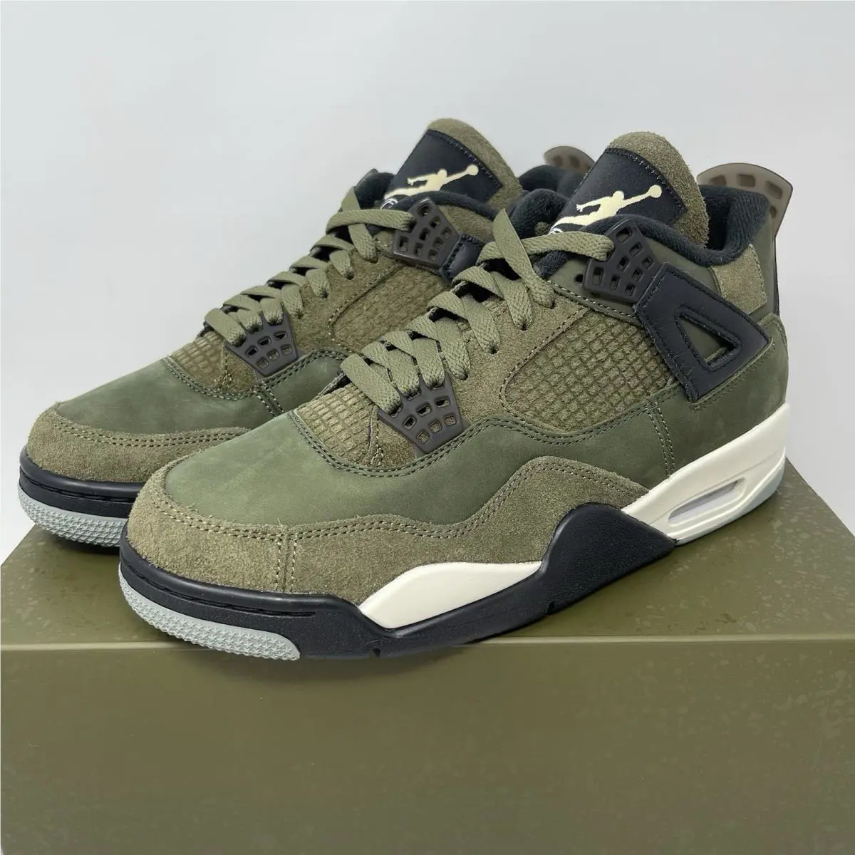 Nike shoes - Air Jordan 4 - Air - FB9927-200 - Green (UPC: 0196969273507) 3
