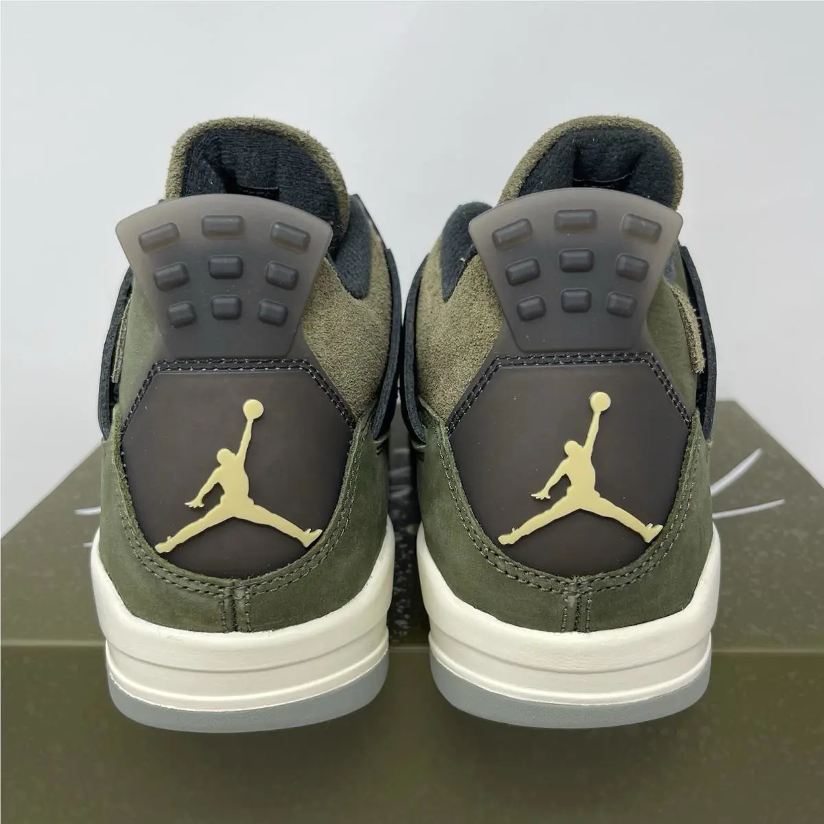 Nike shoes - Air Jordan 4 - Air - FB9927-200 - Green (UPC: 0196969273507) 4