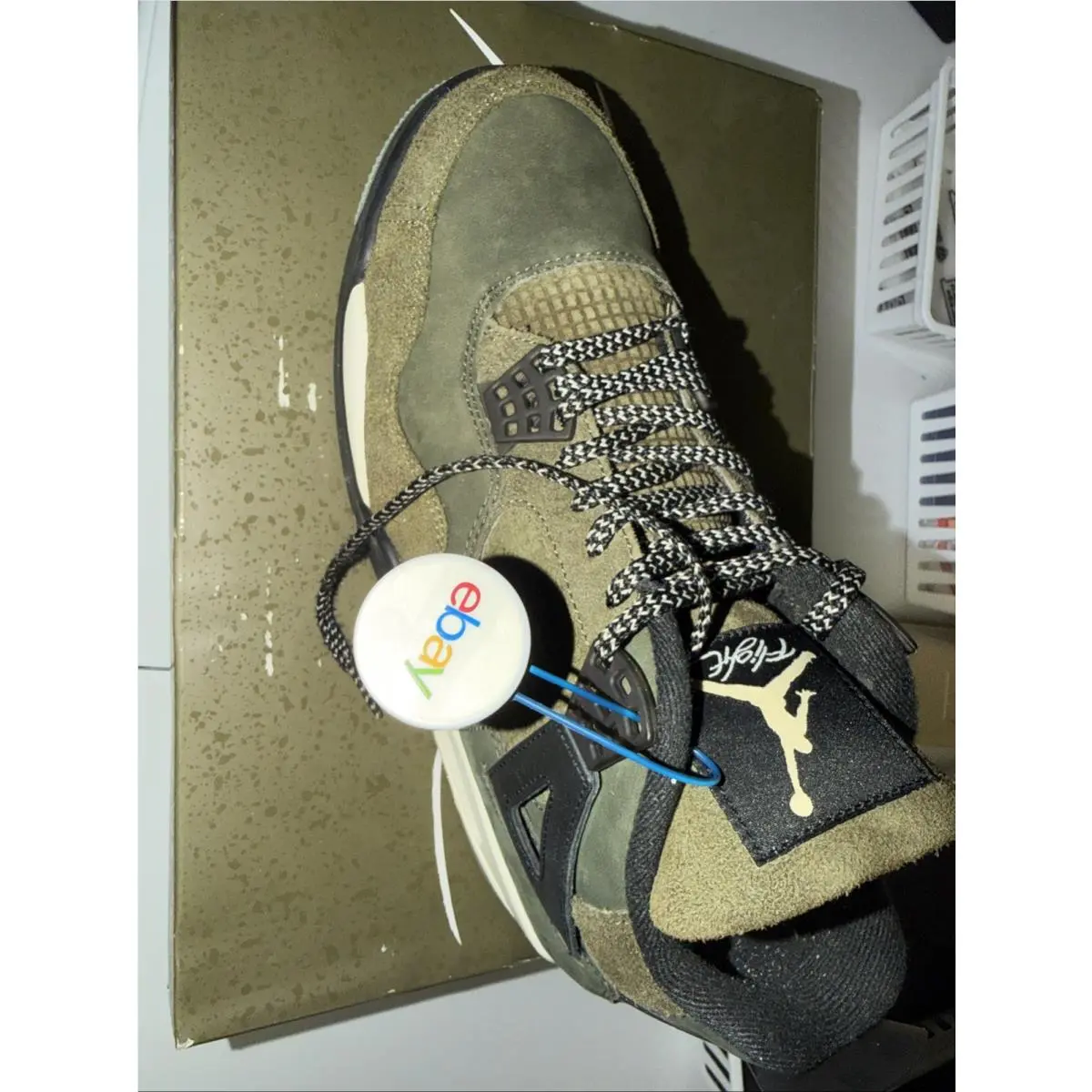 Nike shoes - Nike Air Jordan 4 Retro SE Craft - FB9927-200 - Olive 3