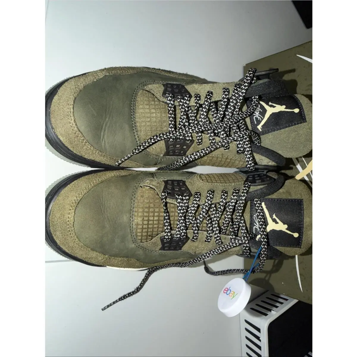 Nike shoes - Nike Air Jordan 4 Retro SE Craft - FB9927-200 - Olive 5
