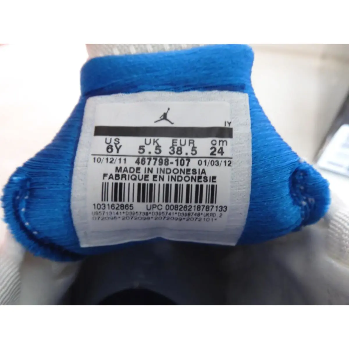 Nike shoes - Air Jordan 14 - Air - 467798-107 - White (UPC: 826218787133) 7
