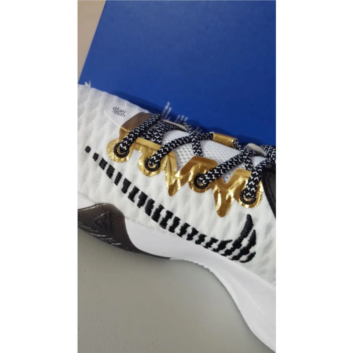 Nike shoes - Nike Giannis Immortality - Giannis Immortality - CZ4099 100 - Black-White-Metallic Gold 4