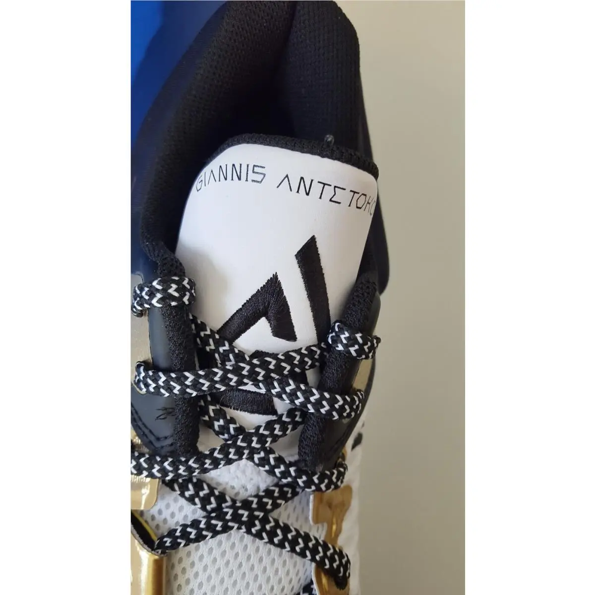 Nike shoes - Nike Giannis Immortality - Giannis Immortality - CZ4099 100 - Black-White-Metallic Gold 5