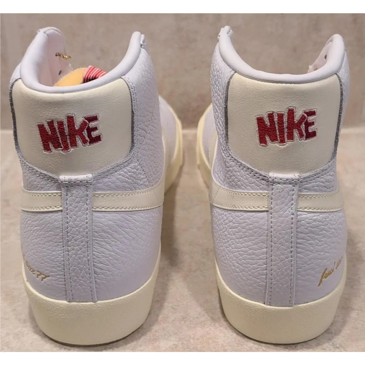 Nike shoes - Nike Blazer Mid `77 Vintage EMB - CW6421 100 - White / Coconut Milk (UPC: 194502111989) 4