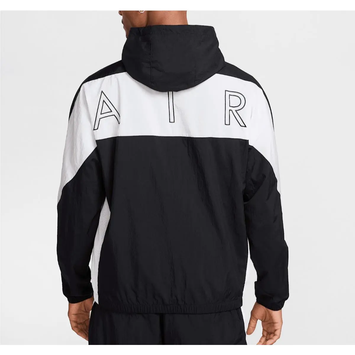 Nike clothing - Nike AIR Woven Jacket - AIR Woven Jacket - Black (UPC: 197860935587) 1