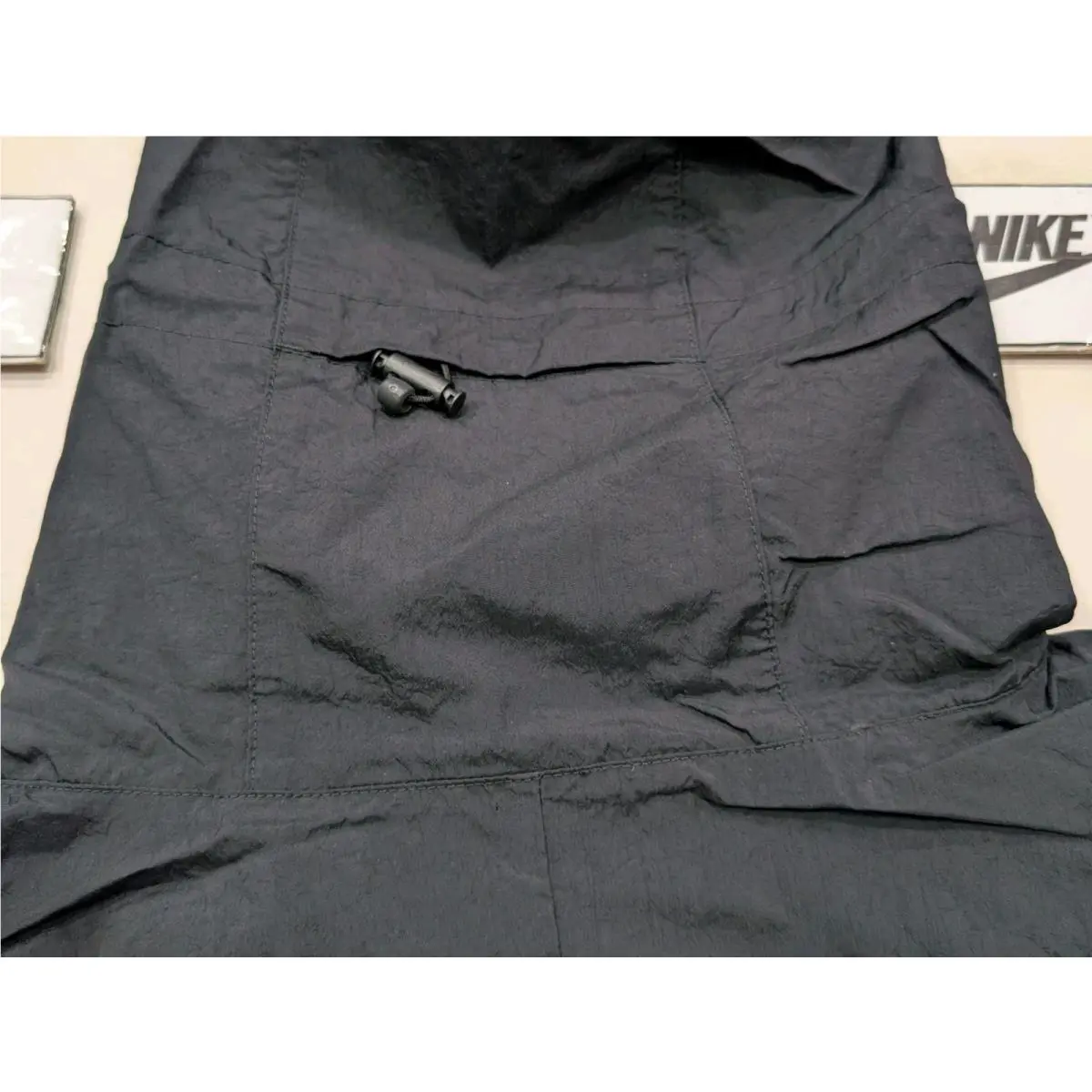 Nike clothing - Nike AIR Woven Jacket - AIR Woven Jacket - Black (UPC: 197860935587) 12