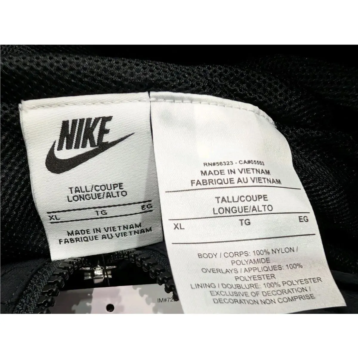 Nike clothing - Nike AIR Woven Jacket - AIR Woven Jacket - Black (UPC: 197860935587) 14