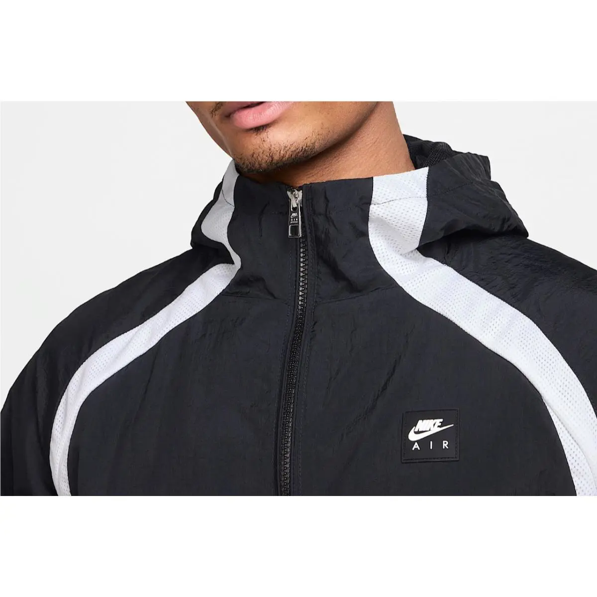 Nike clothing - Nike AIR Woven Jacket - AIR Woven Jacket - Black (UPC: 197860935587) 3
