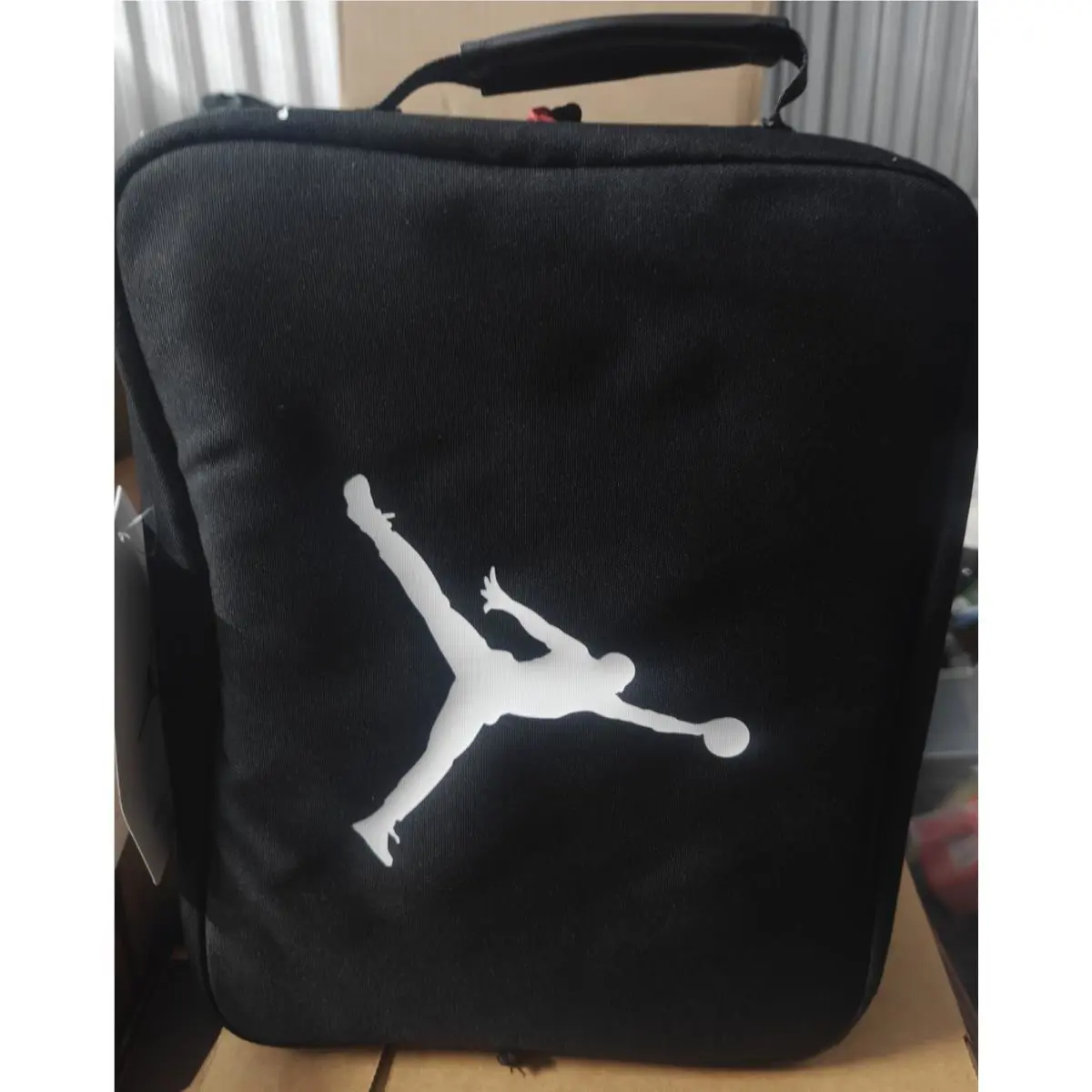 Nike Air Jordan The Collectors Cordura Shoe Box Travel Bag Case Black MA0975-023