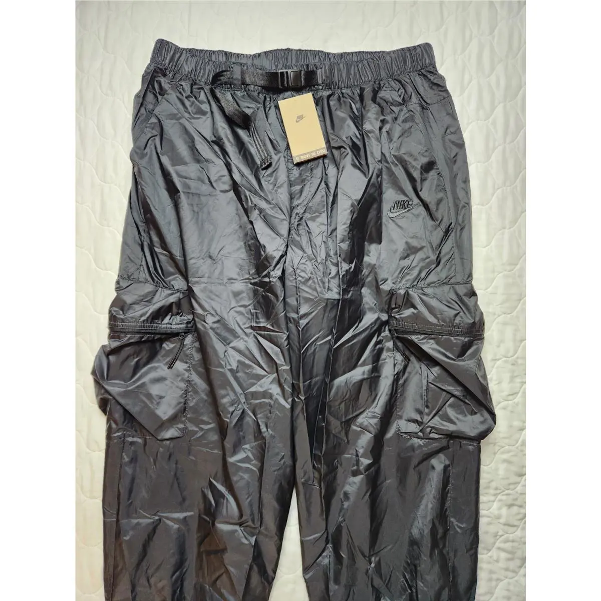 Nike clothing - Nike Sportswear Tech Lined Pants - FB7911 010 - Black (UPC: 196607412091) 1