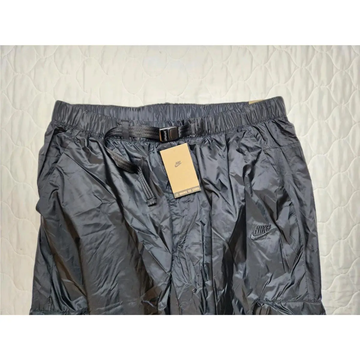 Nike clothing - Nike Sportswear Tech Lined Pants - FB7911 010 - Black (UPC: 196607412091) 4