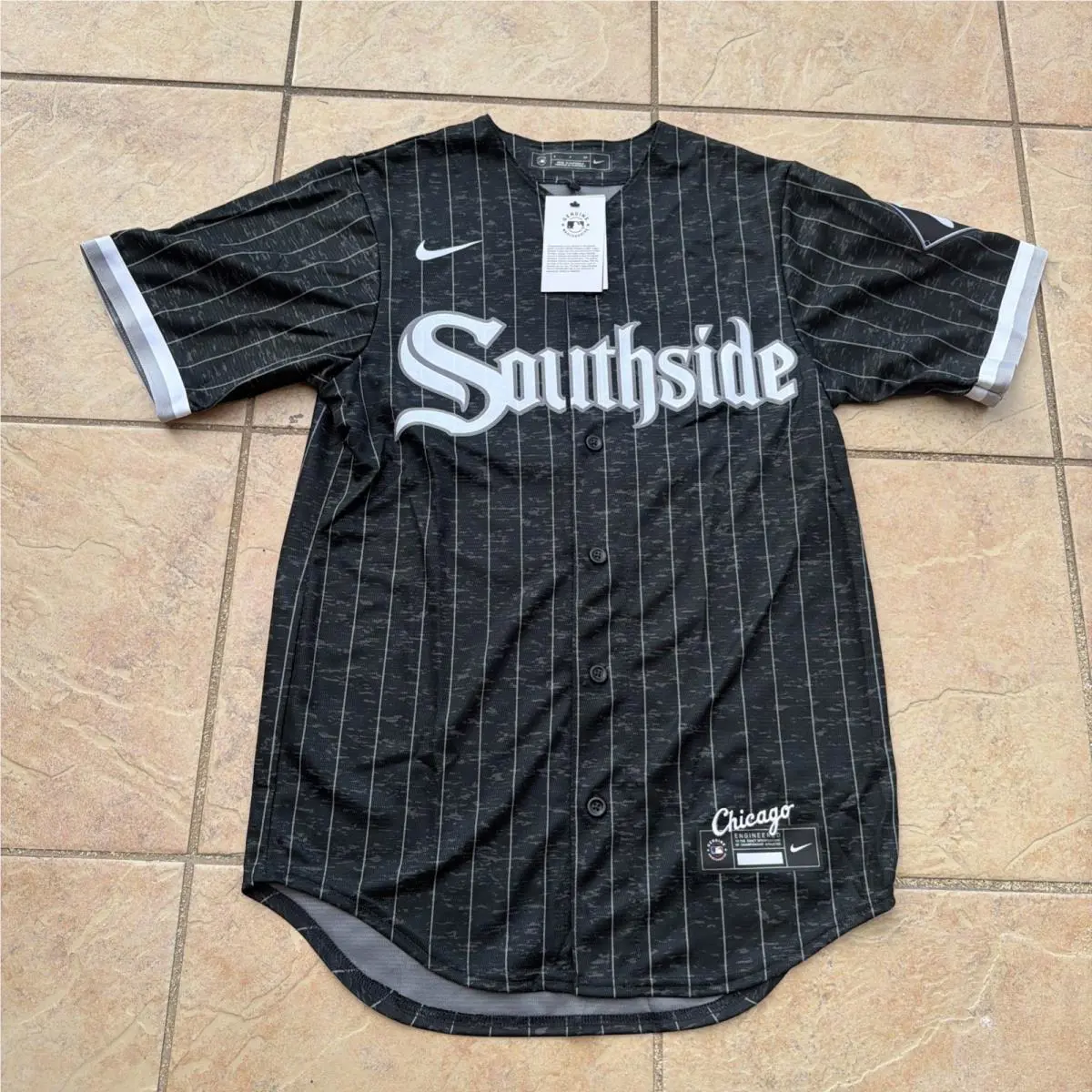 Nike Chicago White Sox Southside City Connect Jersey Men`s XL T770-RXCC