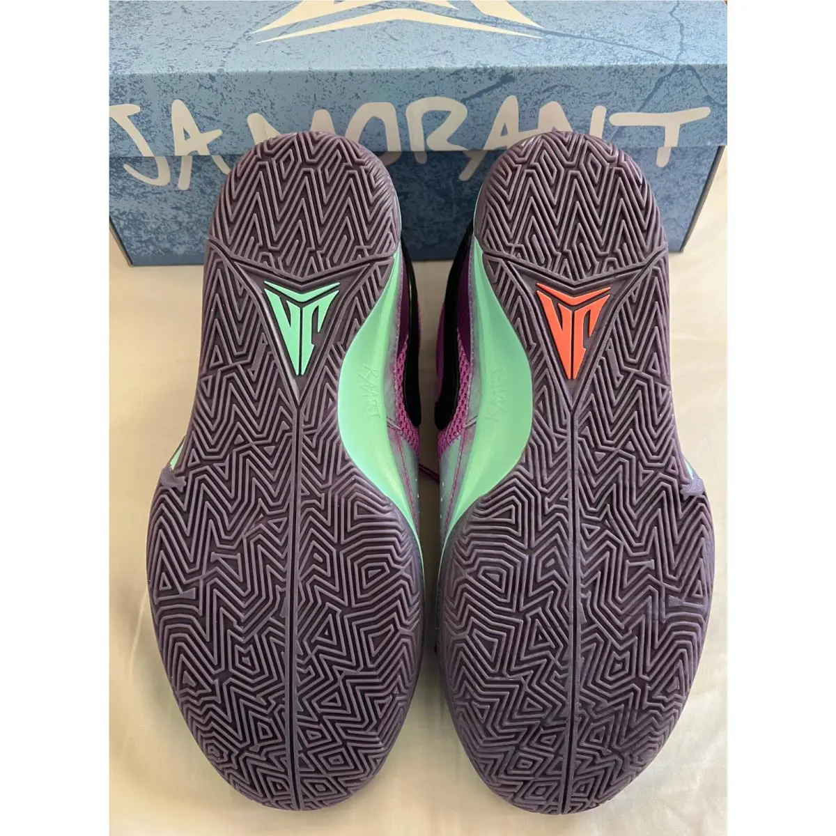 Nike shoes - Nike Ja 1 Christmas - Christmas - FV5558-500 - Purple 4