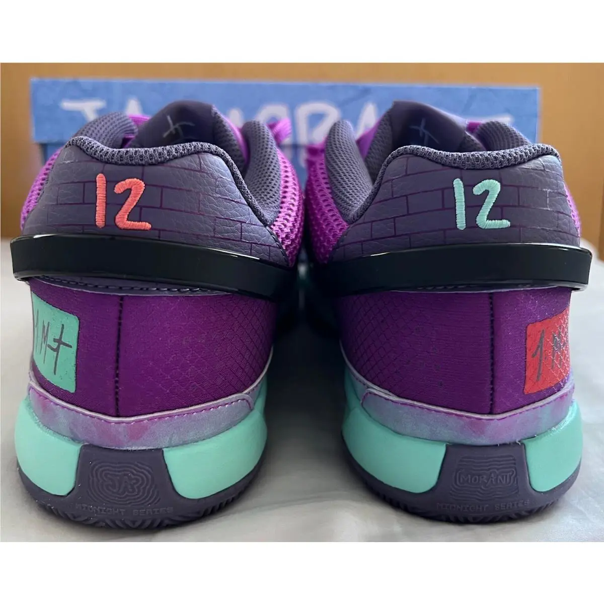 Nike shoes - Nike Ja 1 Christmas - Christmas - FV5558-500 - Purple 3