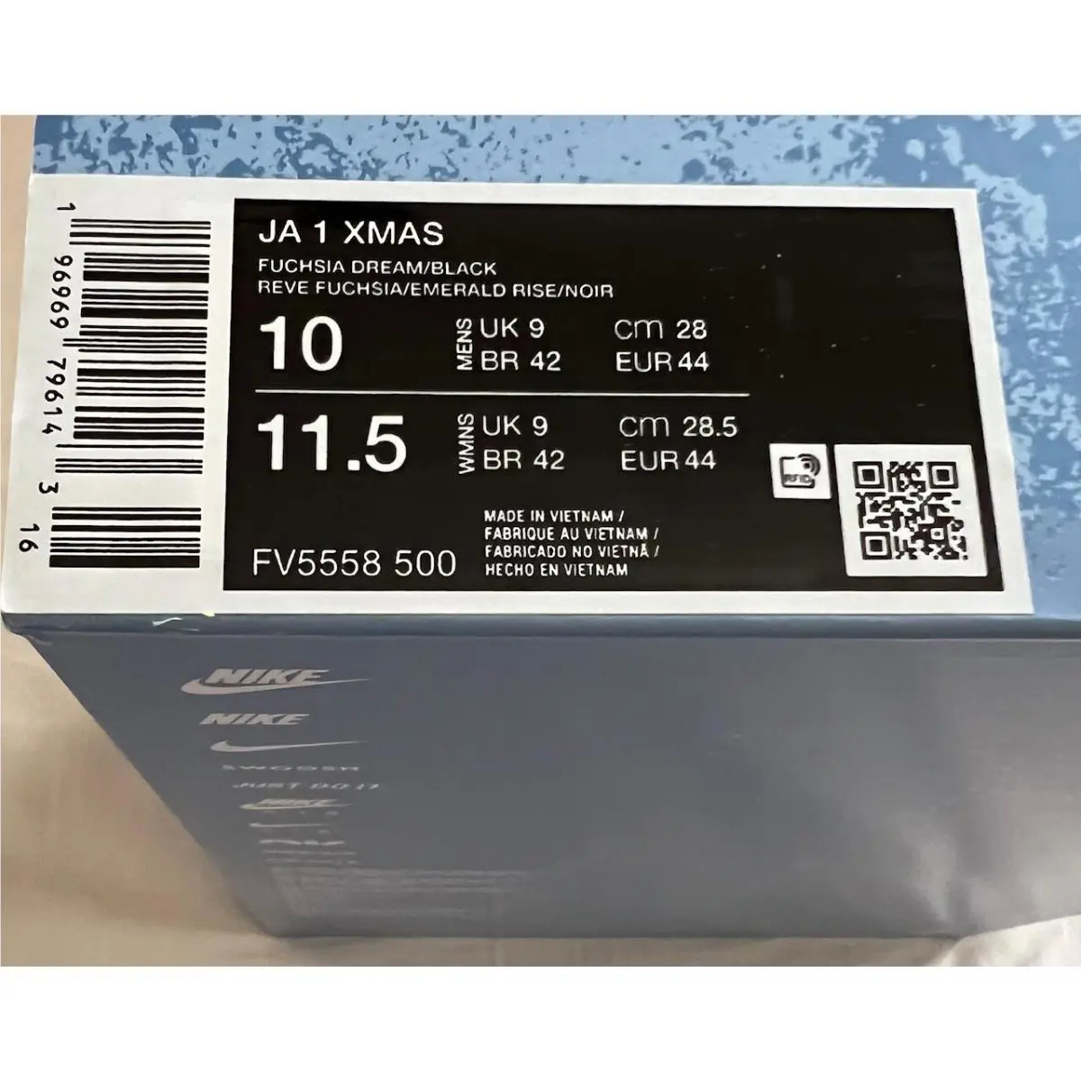 Nike shoes - Nike Ja 1 Christmas - Christmas - FV5558-500 - Purple 5