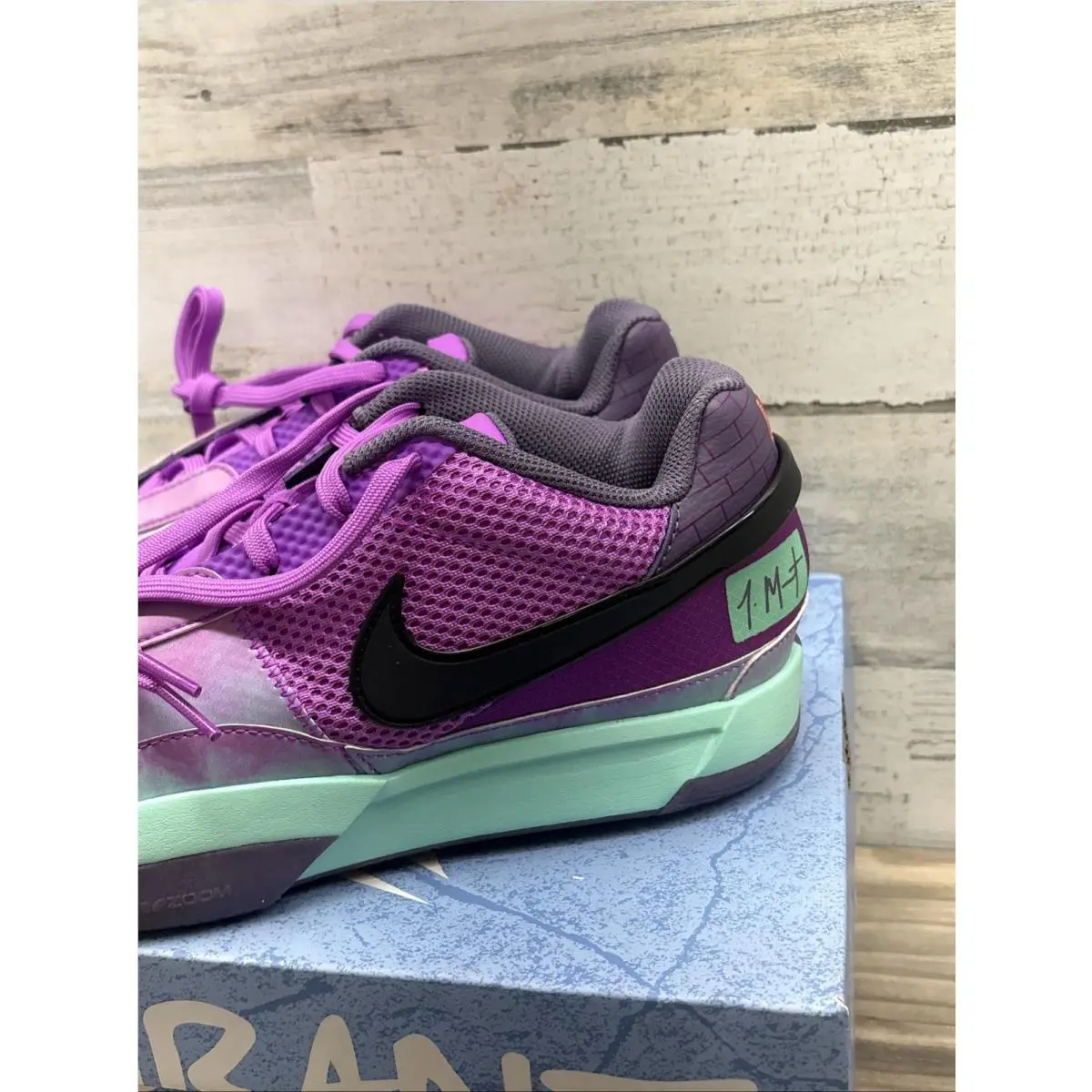 Nike shoes - Nike Ja 1 Christmas - Christmas - FV5558-500 - Purple 0