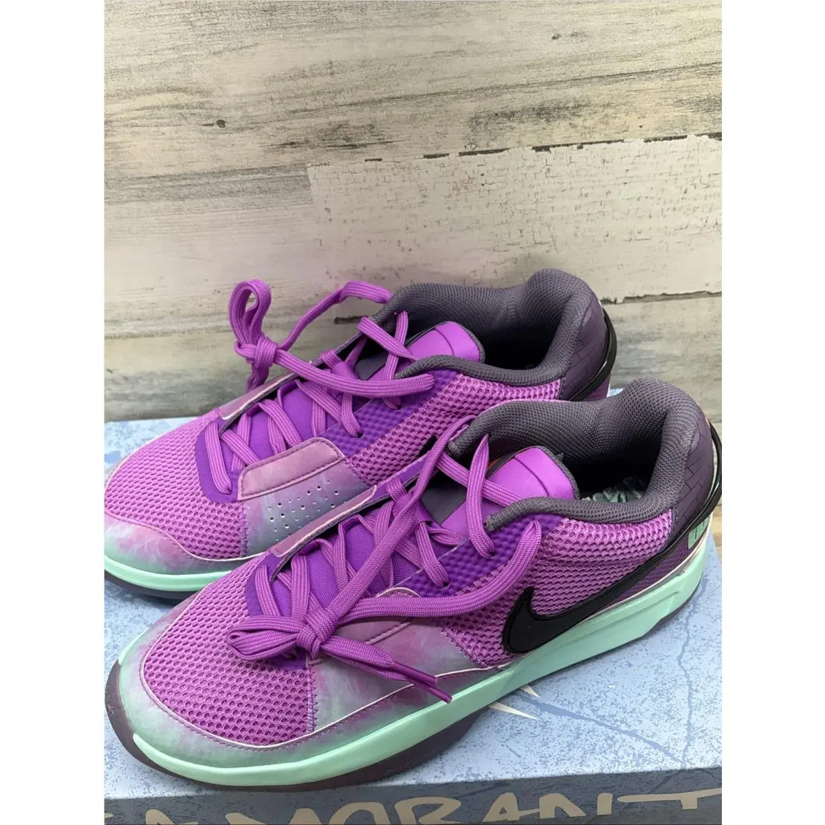 Nike shoes - Nike Ja 1 Christmas - Christmas - FV5558-500 - Purple 2