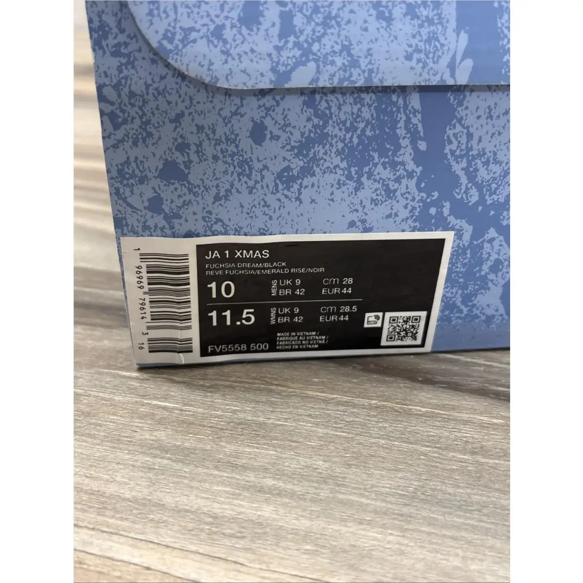 Nike shoes - Nike Ja 1 Christmas - Christmas - FV5558-500 - Purple 6