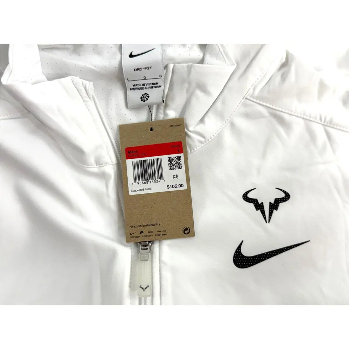 Nike clothing - Nike Dri-Fit - DD8537-100 - White 8