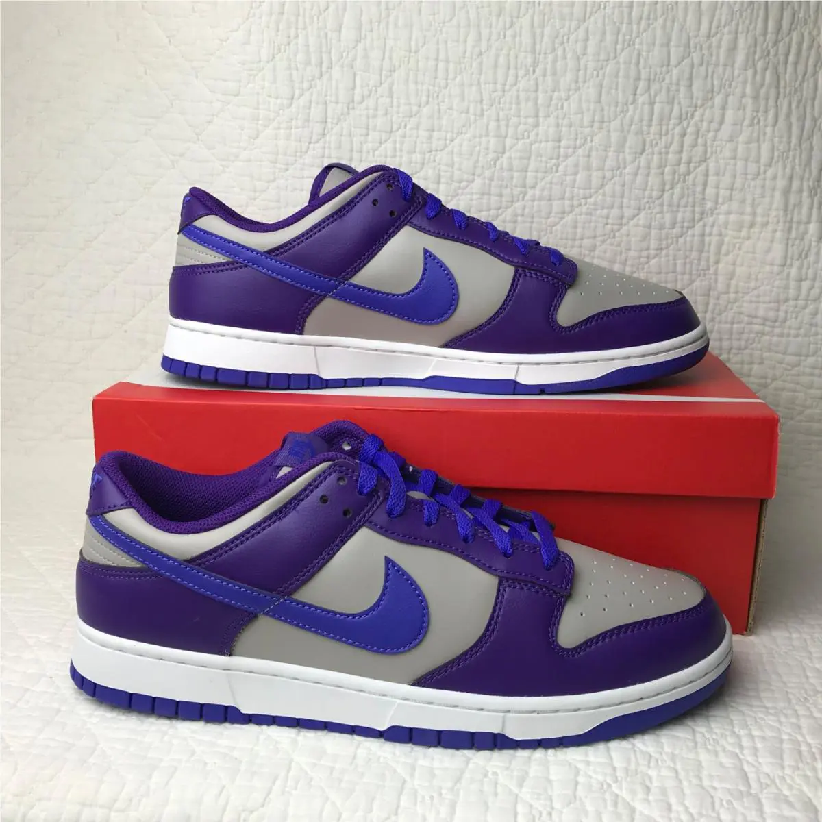Nike shoes - Nike Dunk - Dunk - HF5441-005 - College grey/ persian purple 0