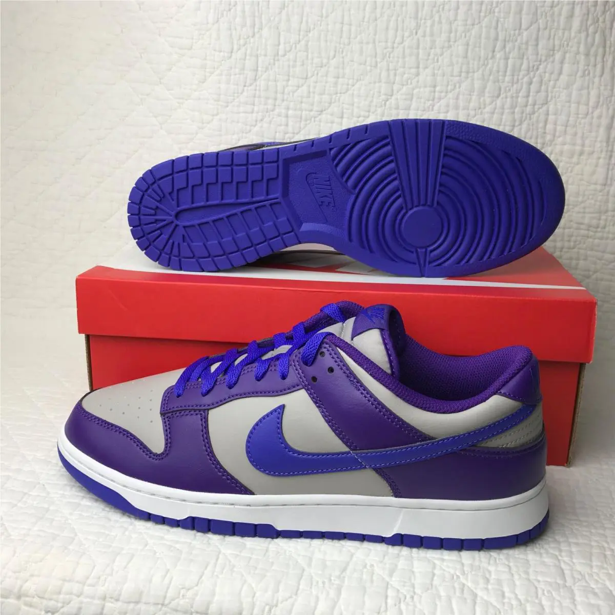 Nike shoes - Nike Dunk - Dunk - HF5441-005 - College grey/ persian purple 2