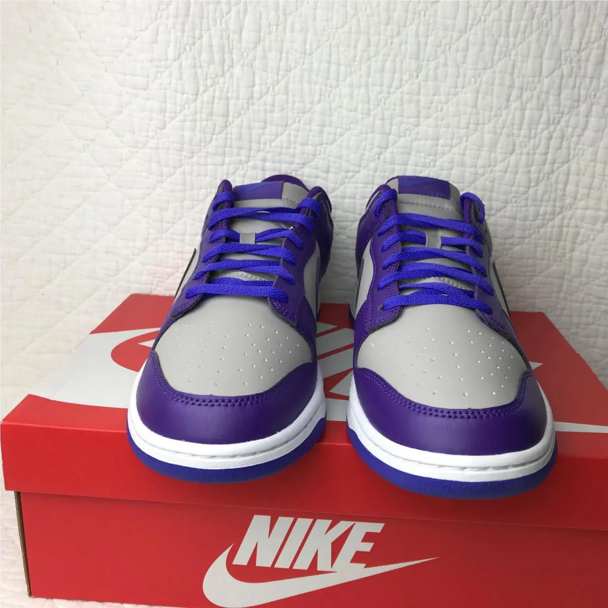 Nike shoes - Nike Dunk - Dunk - HF5441-005 - College grey/ persian purple 3