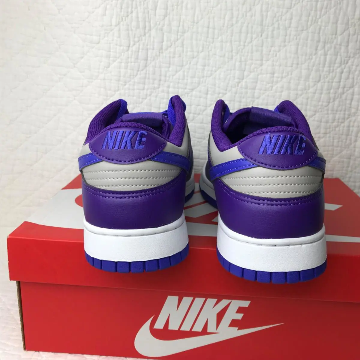 Nike shoes - Nike Dunk - Dunk - HF5441-005 - College grey/ persian purple 4