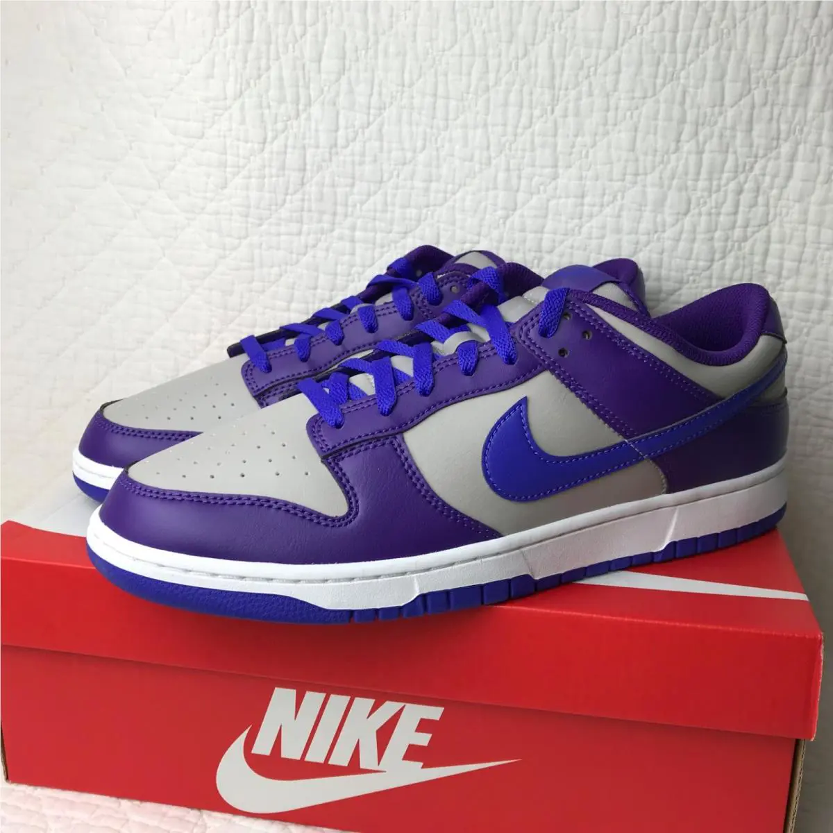 Nike shoes - Nike Dunk - Dunk - HF5441-005 - College grey/ persian purple 5