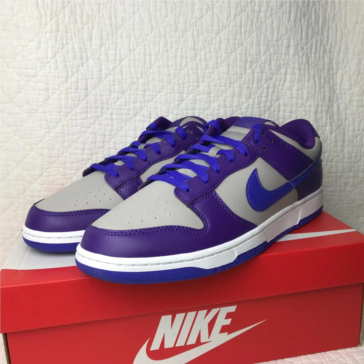 Nike shoes - Nike Dunk - Dunk - HF5441-005 - College grey/ persian purple 6