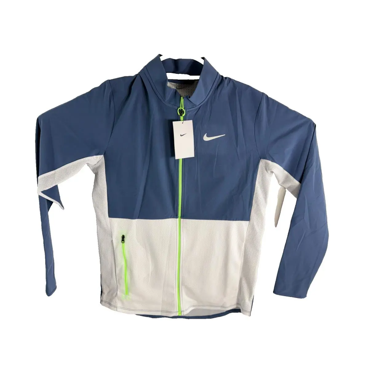 Nike Court Advantage Tennis Jacket Blue White Men’s Size Large DV7387-491
