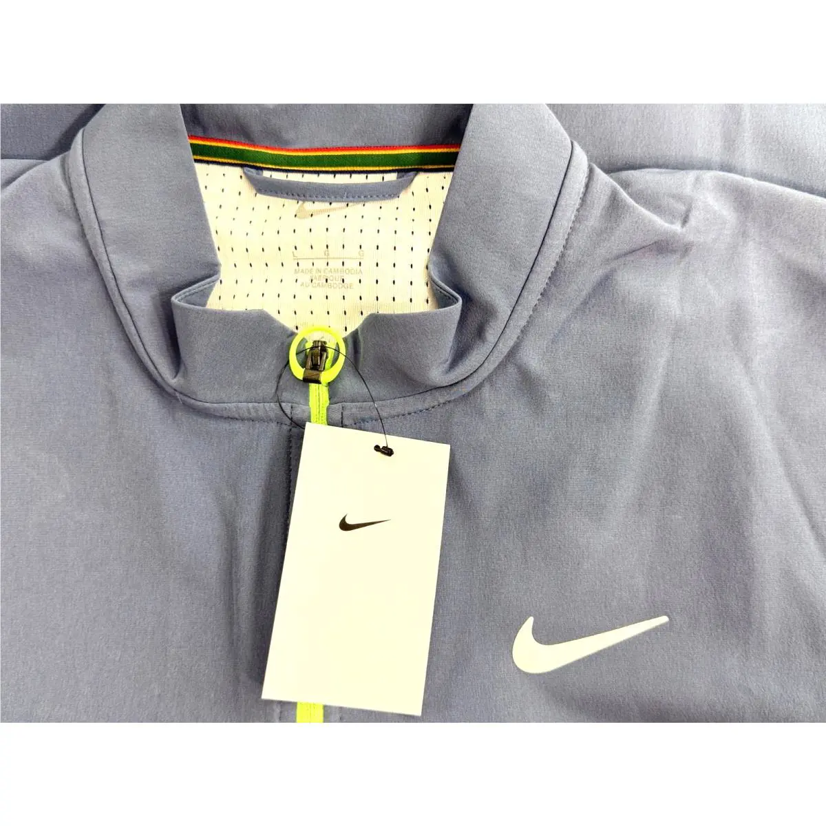 Nike clothing - Nike Court Advantage Packable Jacket - DV7387-491 - Blue (UPC: 196606149387) 8