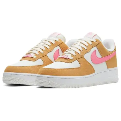 Nike shoes - Nike Air Force 1 - Air Force - DC1156-700 - White/Pink/Beige 1