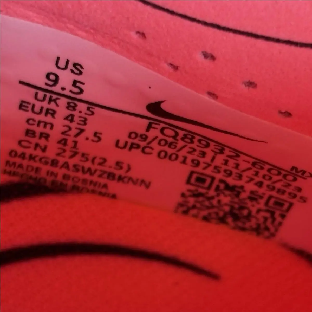 Nike shoes - Nike Phantom Luna - Phantom Luna - FQ8932-600 - Sunset Pulse/Black, Manufacturer: University Red/Celestial Gold/Black/Jade Horizon 5