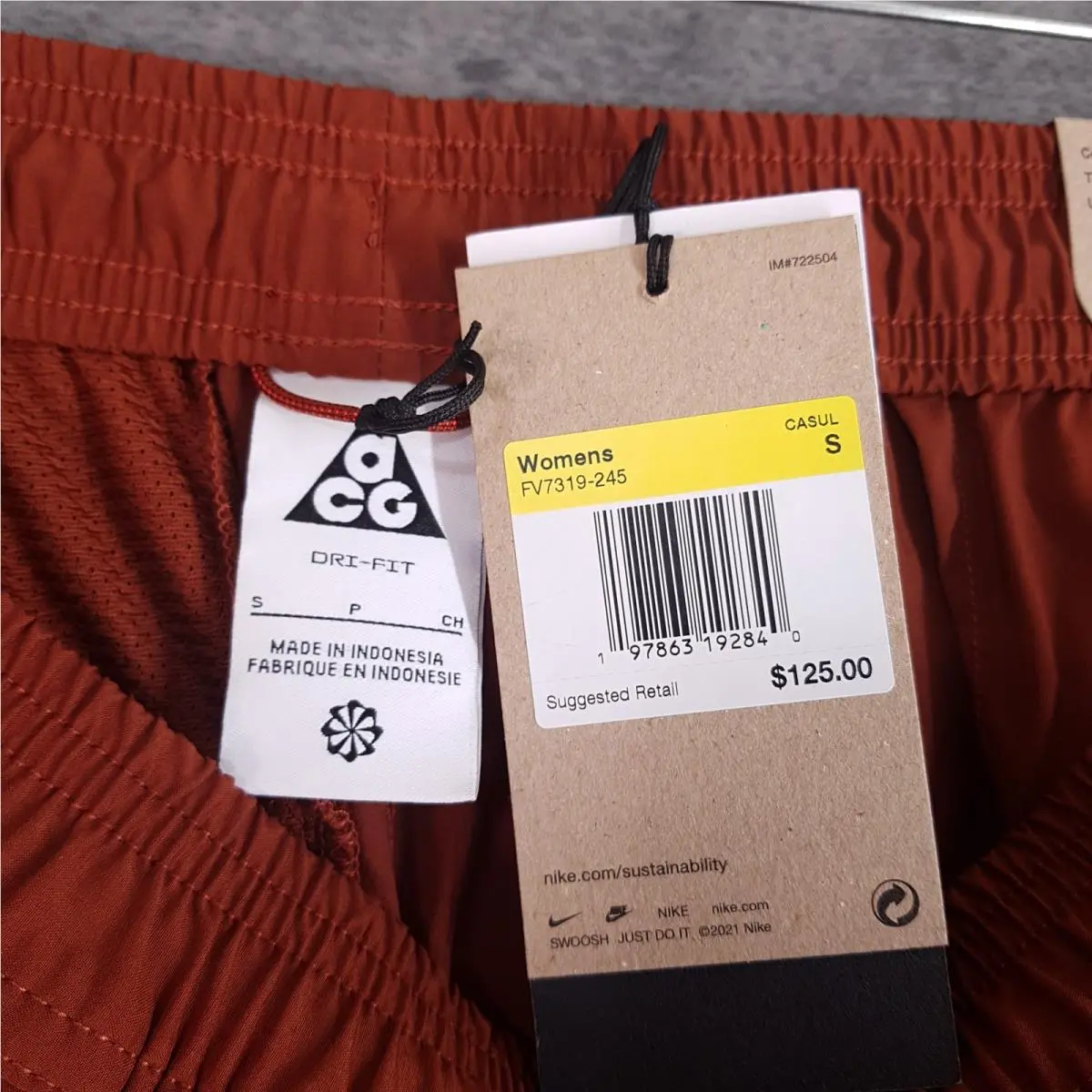 Nike clothing - FV7319-370 - FV7319-370 - Brown (UPC: 197597288604) 2