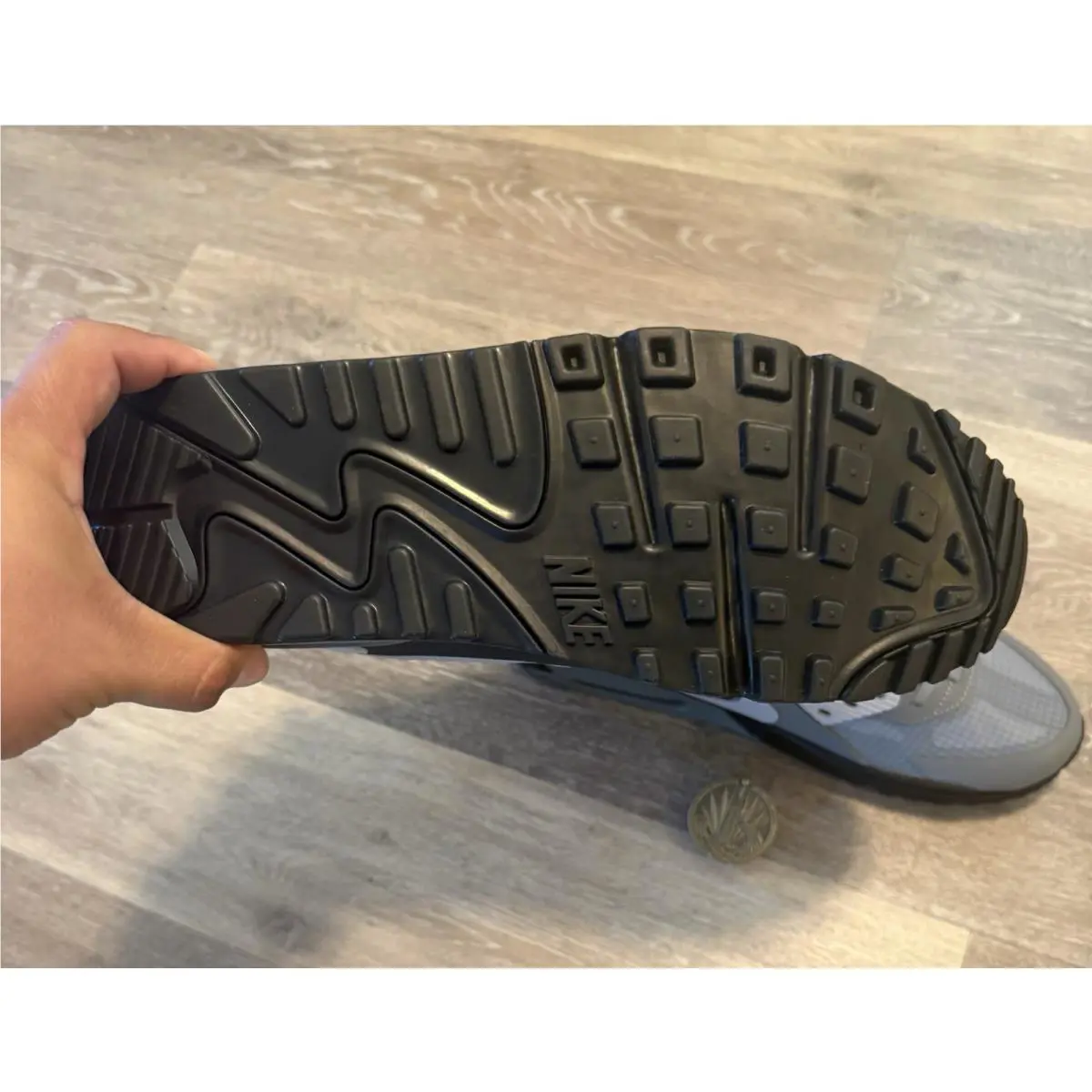 Nike shoes - Nike Air Max 90 Drift - IO1908-065 - Cool Grey / Wolf Grey / Volt / White (UPC: 198487696950) 9
