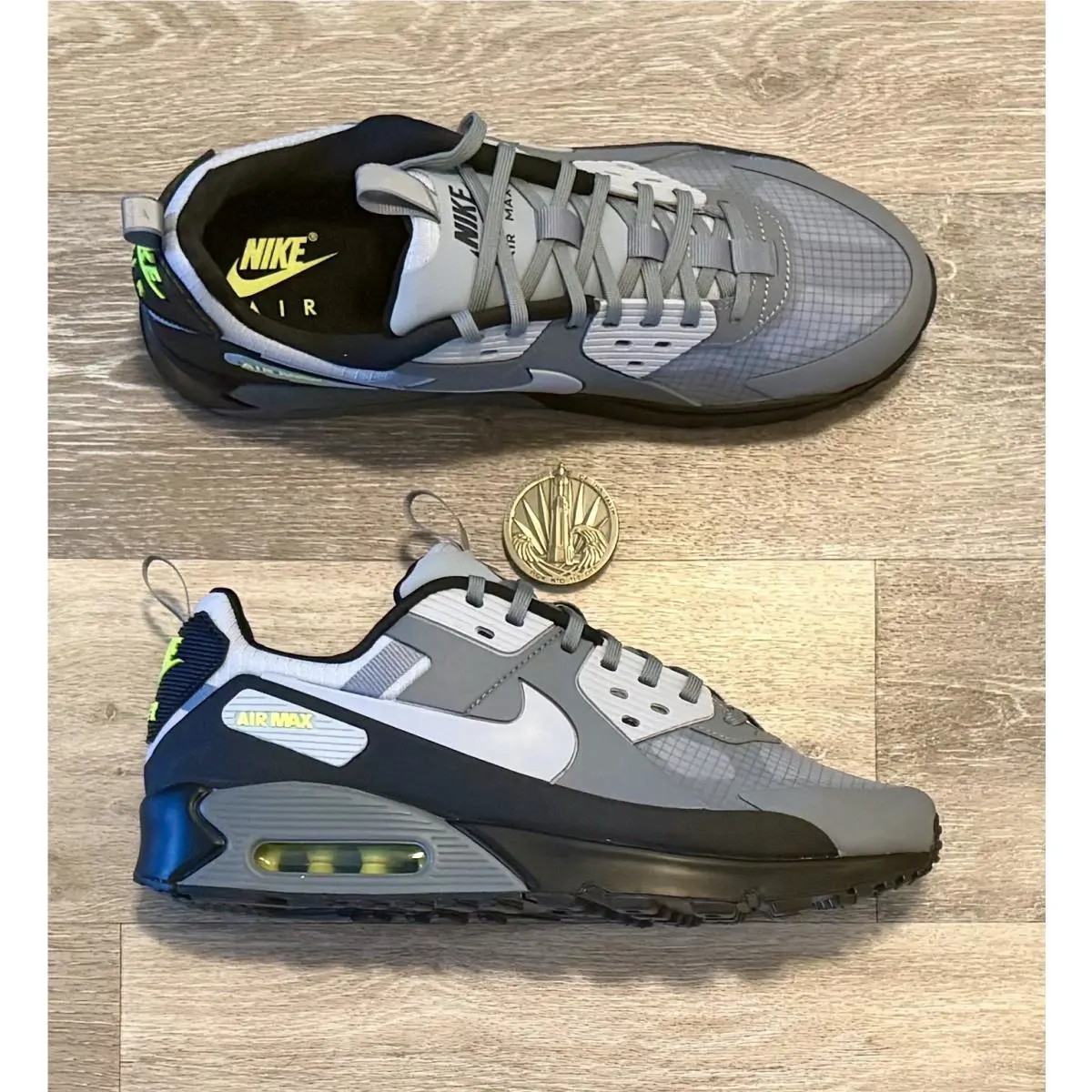 Nike shoes - Nike Air Max 90 Drift - IO1908-065 - Cool Grey / Wolf Grey / Volt / White (UPC: 198487696950) 5