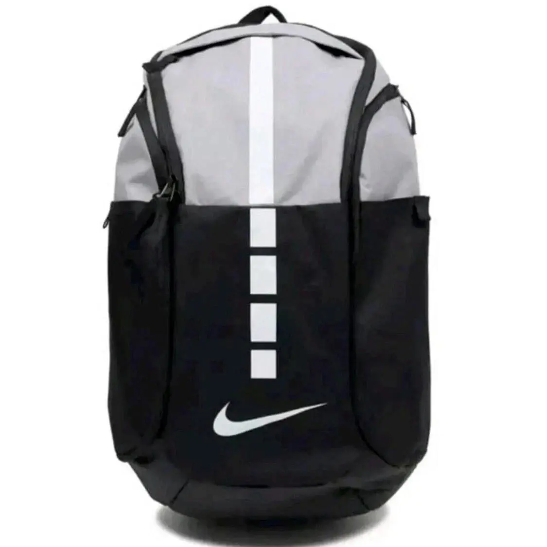 Nike Hoops Elite Pro Backpack Travel School Cement Grey/white-black BA5554 012