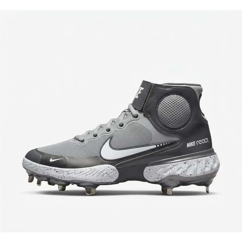 Nike shoes - Nike Alpha Huarache Elite 3 - CZ6542-011 - Dark/Smoke Grey/White (UPC: 195238286477) 2