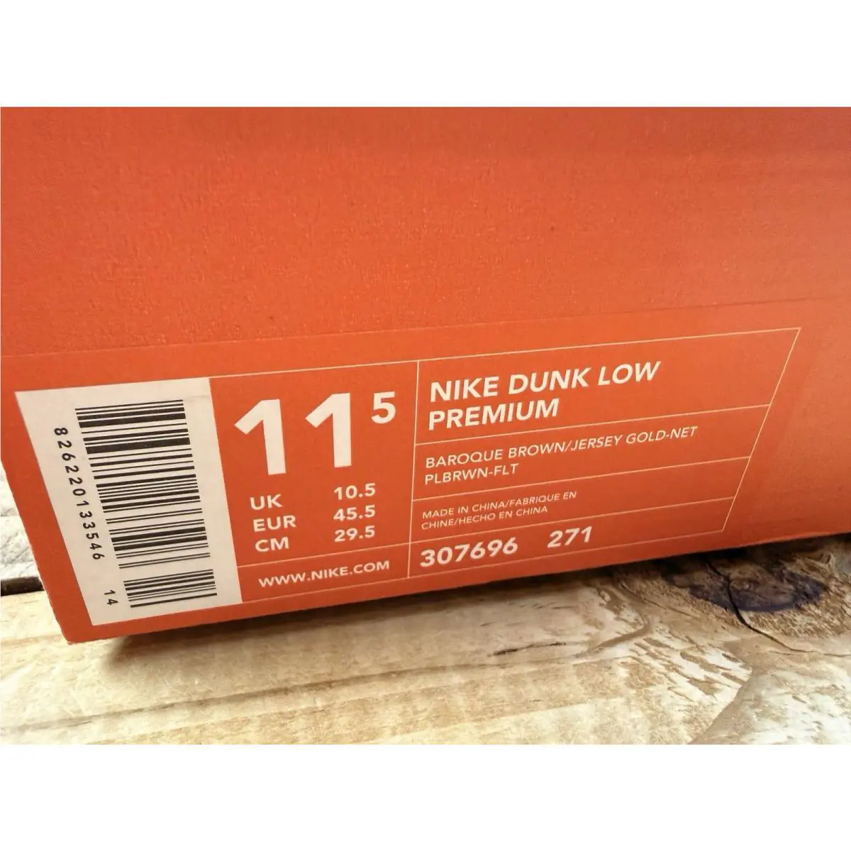 Nike shoes - Nike Dunk Low - Dunk Low - 307696-271 - Brown 7