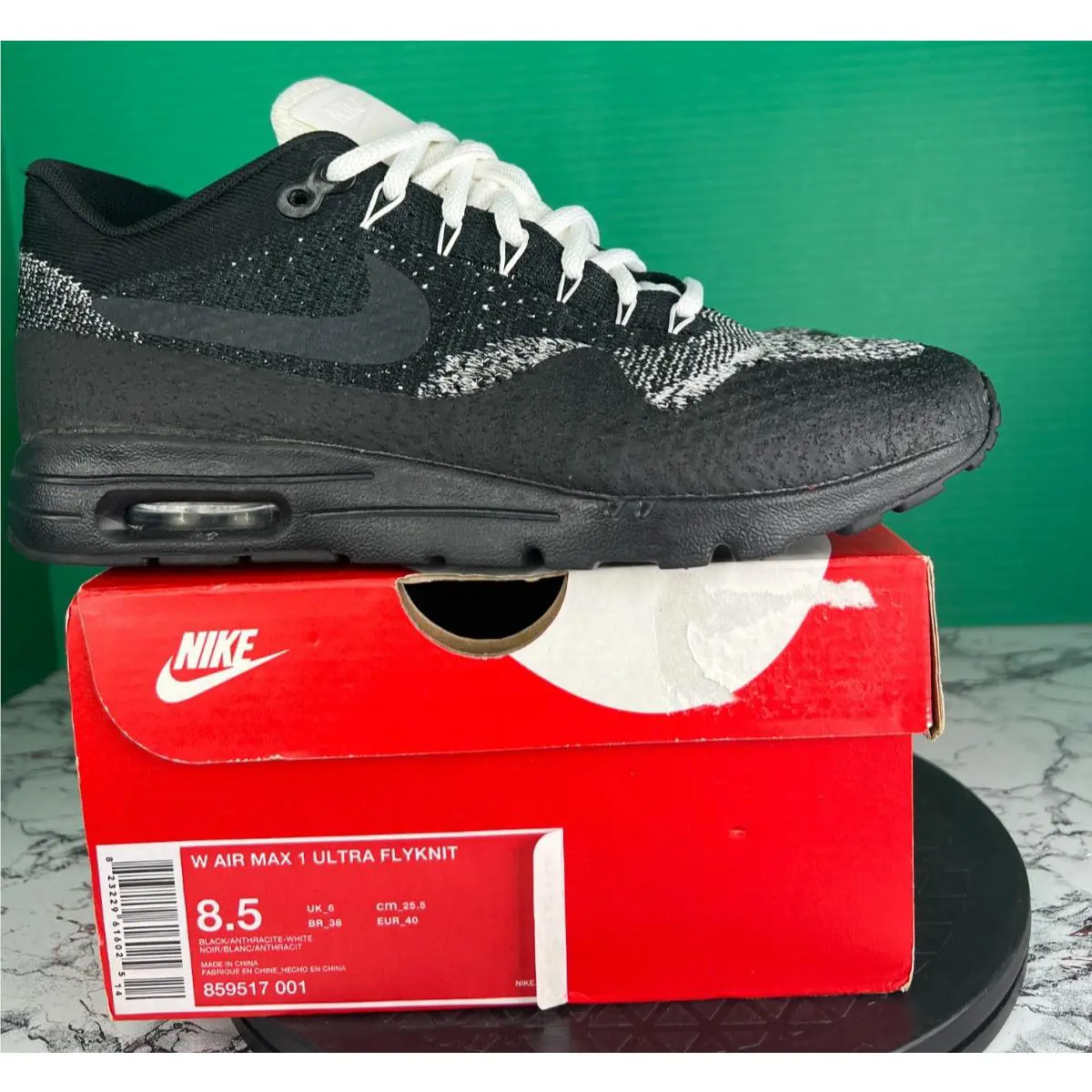 Nike shoes - Nike Air Max 1 - Air Max - 859517-001 - Black (UPC: 00823229616025) 1