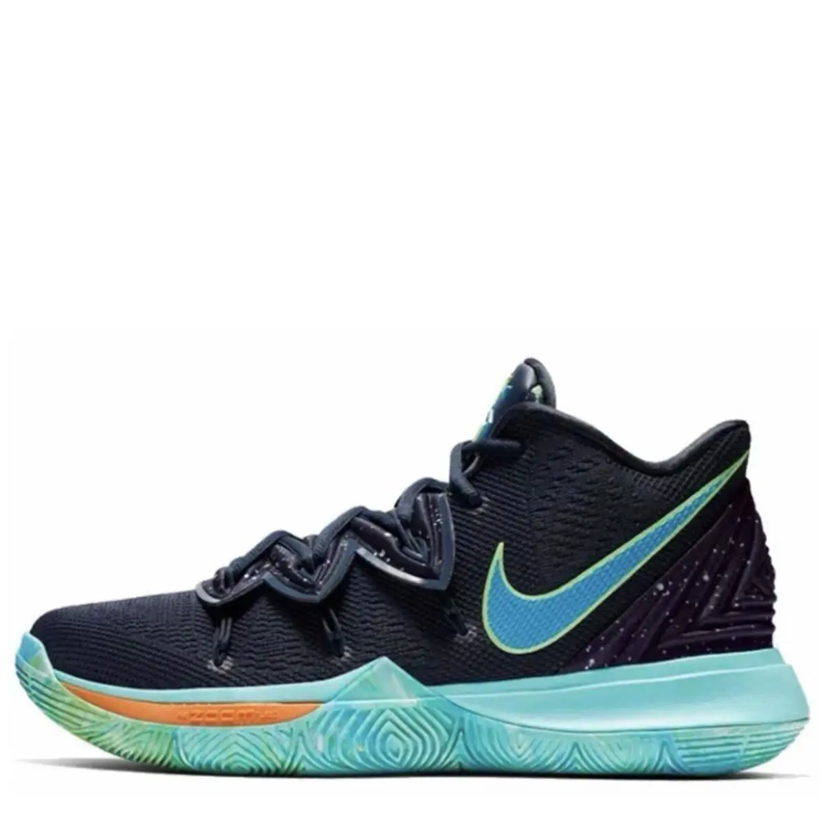 Nike shoes - Nike Kyrie 5 - Kyrie - AO2918-400 - Blue, Manufacturer: Obsidian/Light Current Green-Scream Green 0