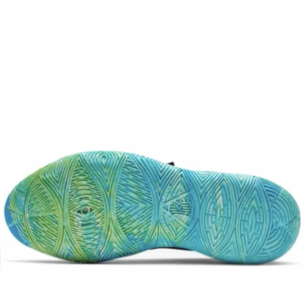 Nike shoes - Nike Kyrie 5 - Kyrie - AO2918-400 - Blue, Manufacturer: Obsidian/Light Current Green-Scream Green 3
