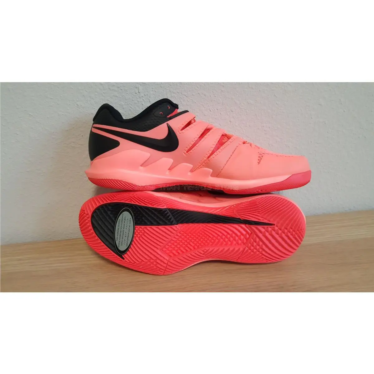 Nike shoes - Nike Air Zoom Vapor X HC - AA8030-660 - Lava Glow / Black - Solar Red 12