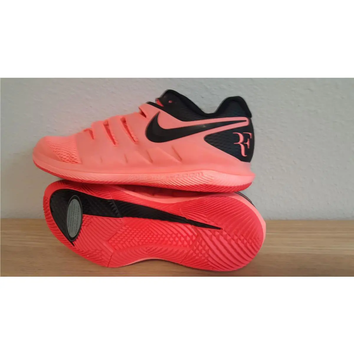 Nike shoes - Nike Air Zoom Vapor X HC - AA8030-660 - Lava Glow / Black - Solar Red 13