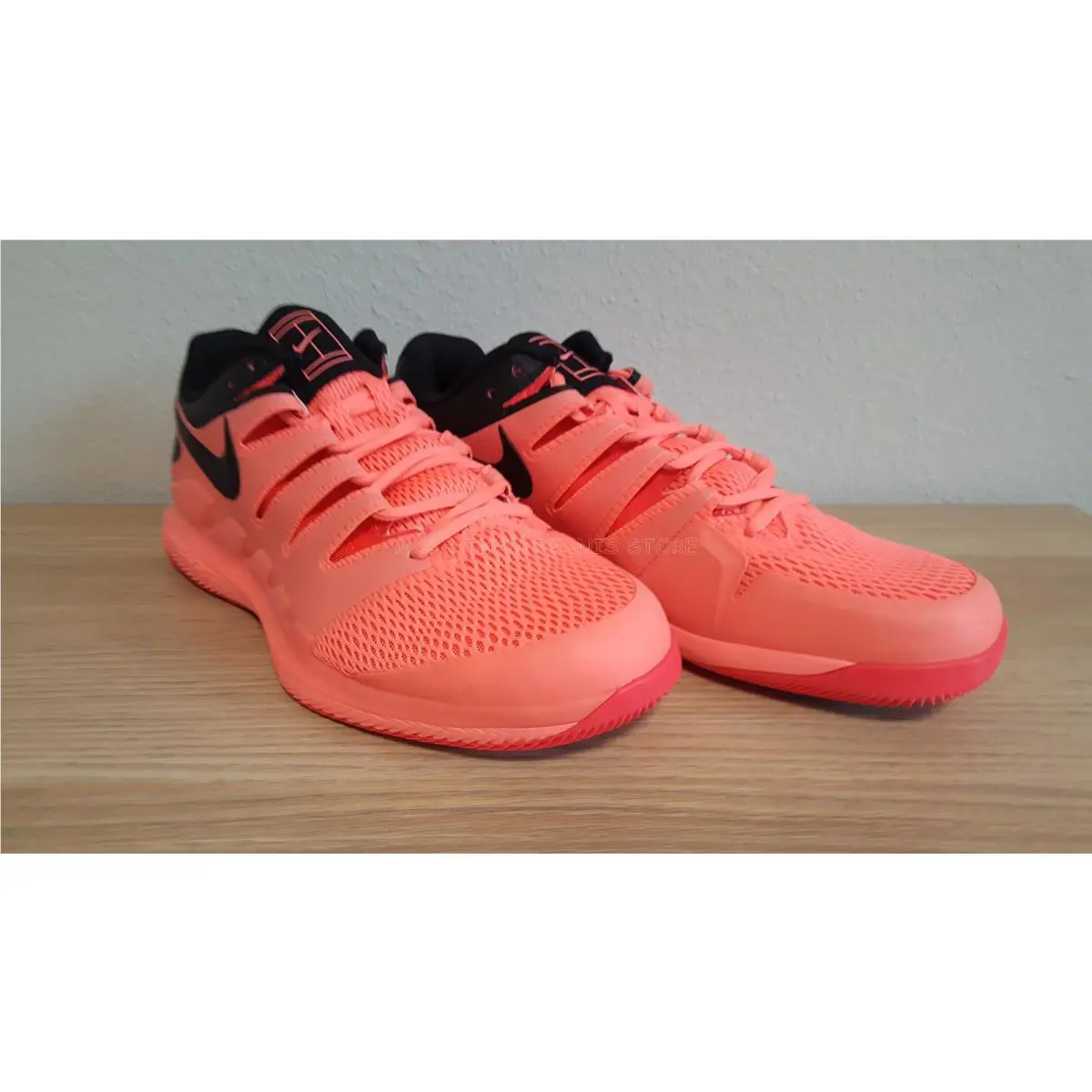 Nike shoes - Nike Air Zoom Vapor X HC - AA8030-660 - Lava Glow / Black - Solar Red 7